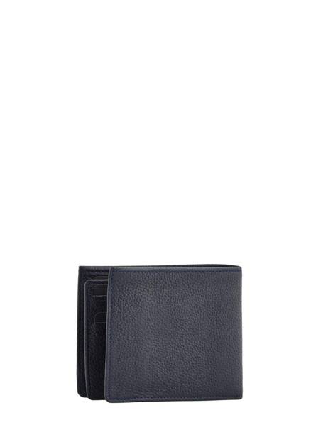Portefeuille Leder Madras Etrier Blauw madras EMAD121 ander zicht 2
